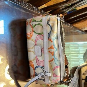 Small barrel Coach purse